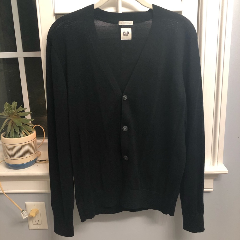 Black Cardigan from GAP—size Small